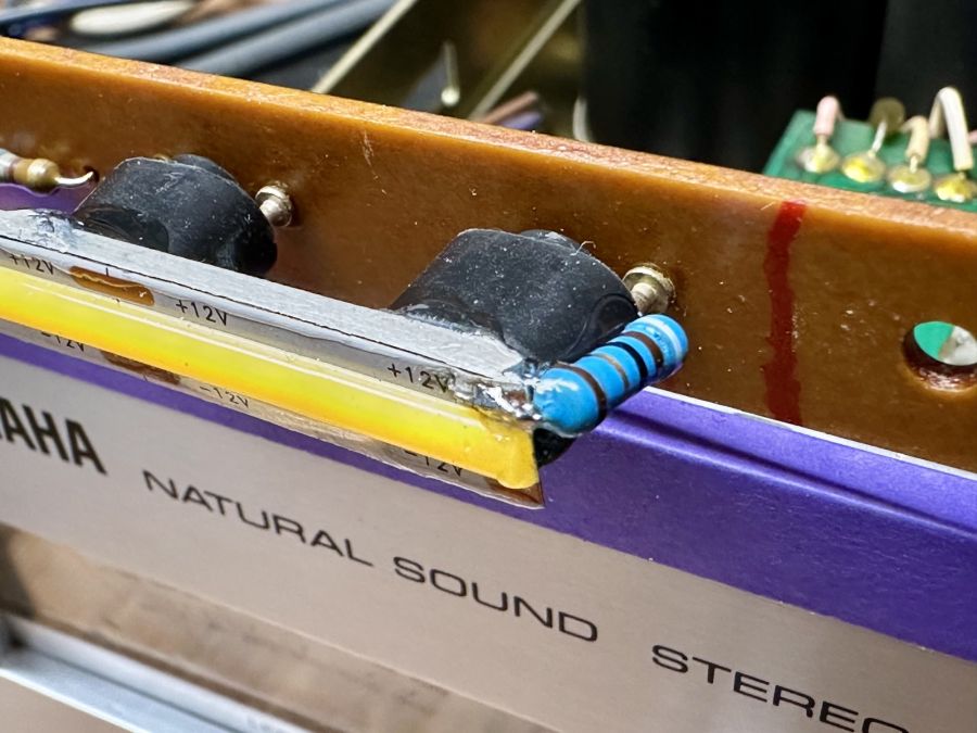 COB led VU meter verlichting