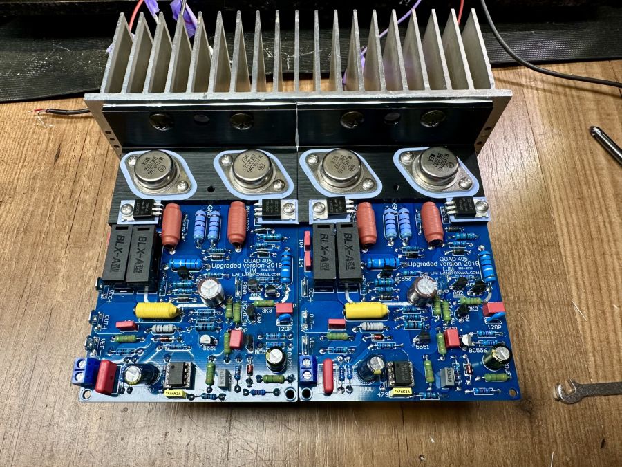 Twee clone Quad 405 printen opgebouwd