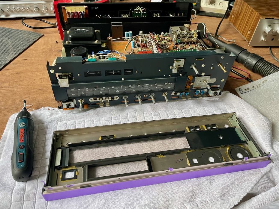 Sony receiver reparatie