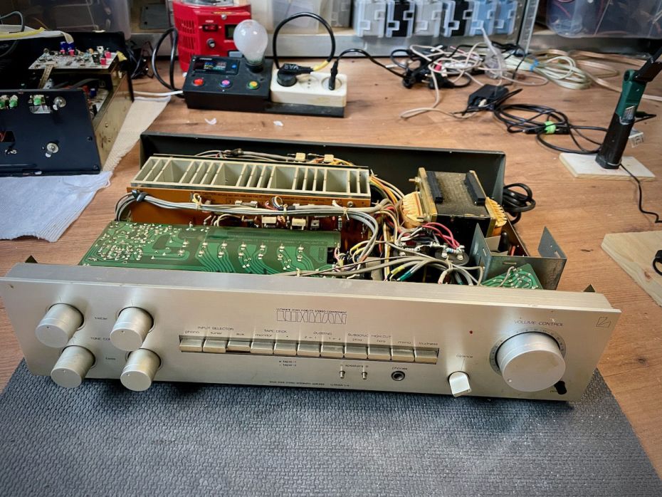 Luxman L-4 reparatie 