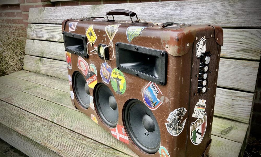Beachcase koffer speaker