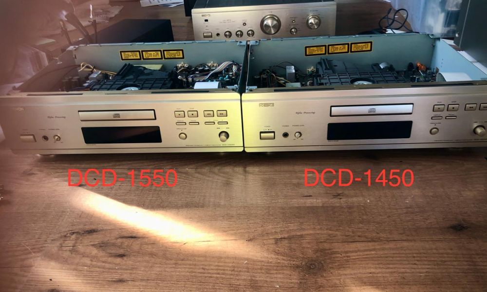 Vergelijk en test van de DENON DCD-1450R EN DE DCD-1550R CD SPELERS