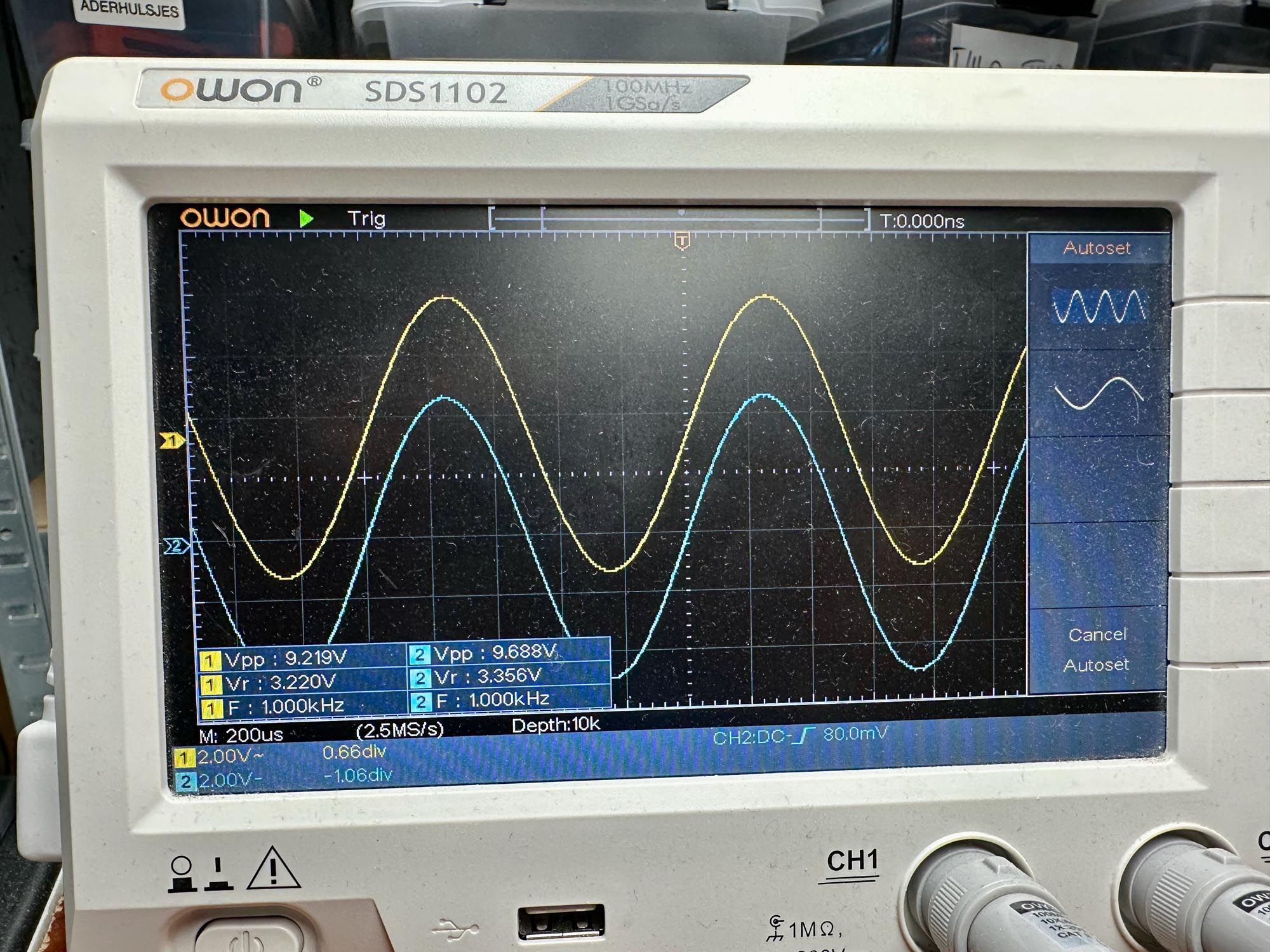 Onkyo A-7090 versterker vol vermogen